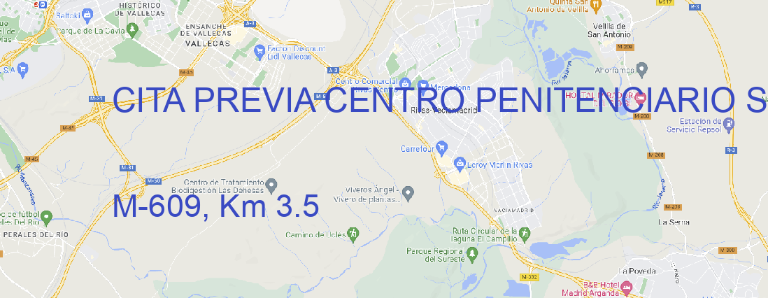 Oficina CITA PREVIA CENTRO PENITENCIARIO SOTO DEL REAL SOTO DEL REAL